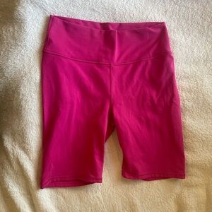FABLETICS Pink Biker Shorts